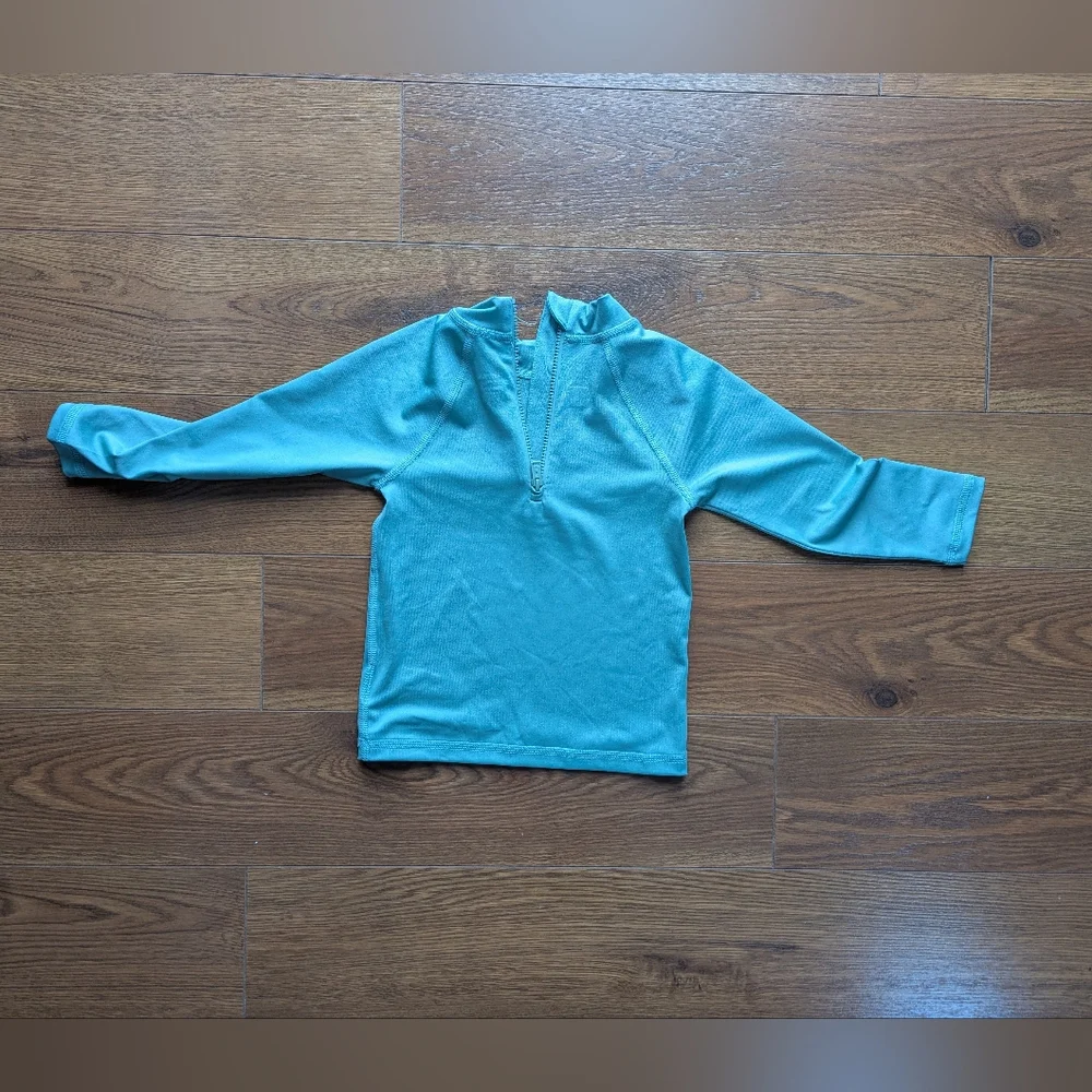 Ralph Lauren Long Sleeve Boys Rashguard Sage Green 18-24 M